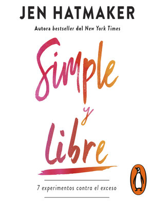 Simple y libre - Audiobook